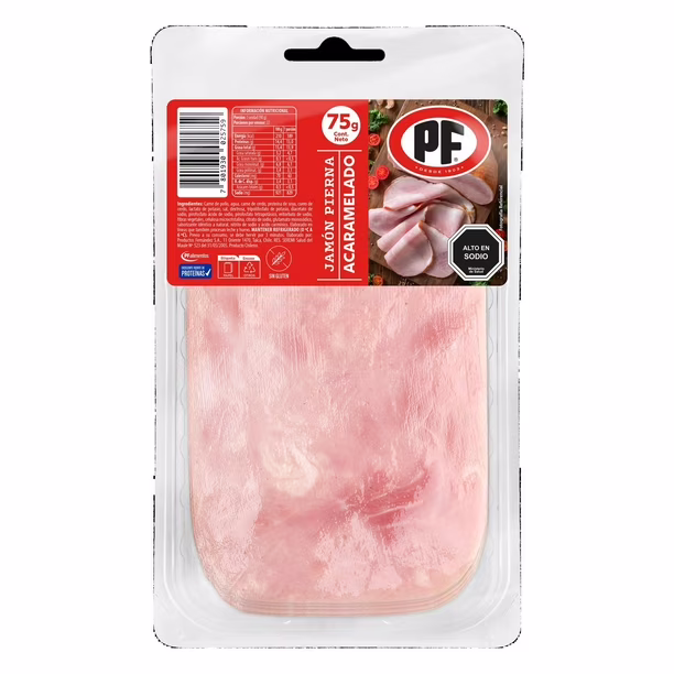 Jamon Pierna Acaramelado PF 75g