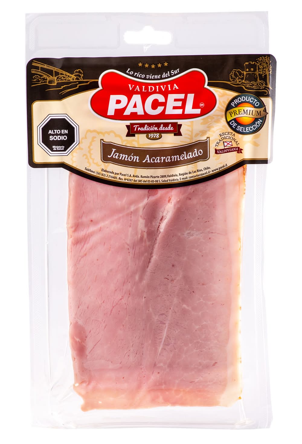 Jamon Acaramelado 125g Pacel