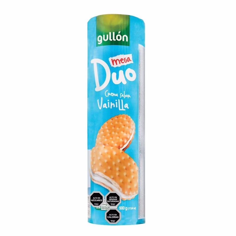 Galleta Mega Duo Vainilla 500g