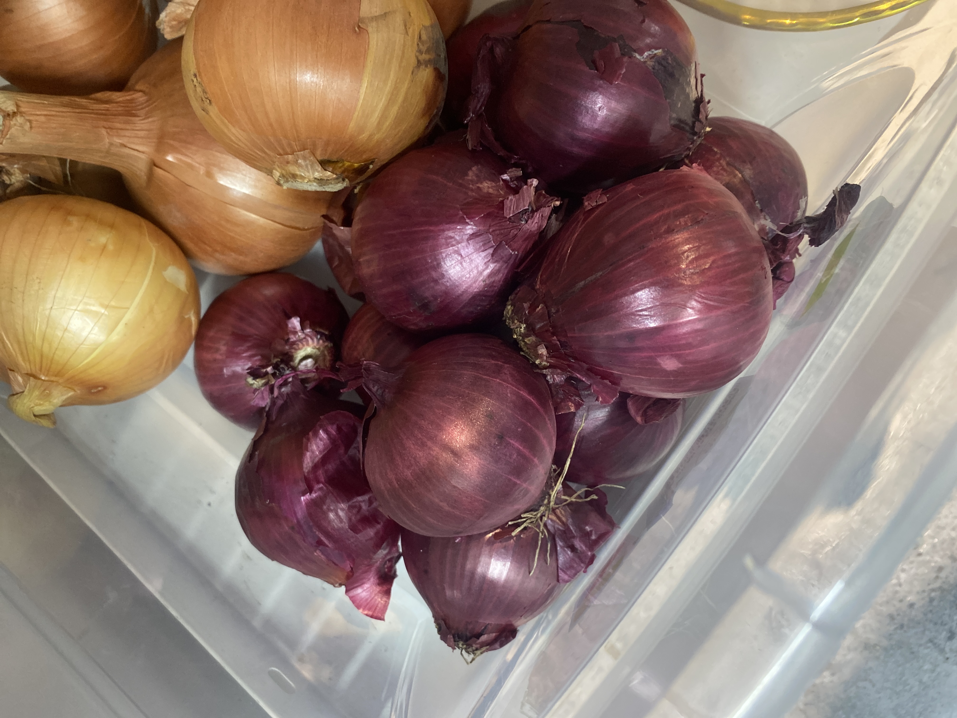 Cebolla morada pequeña