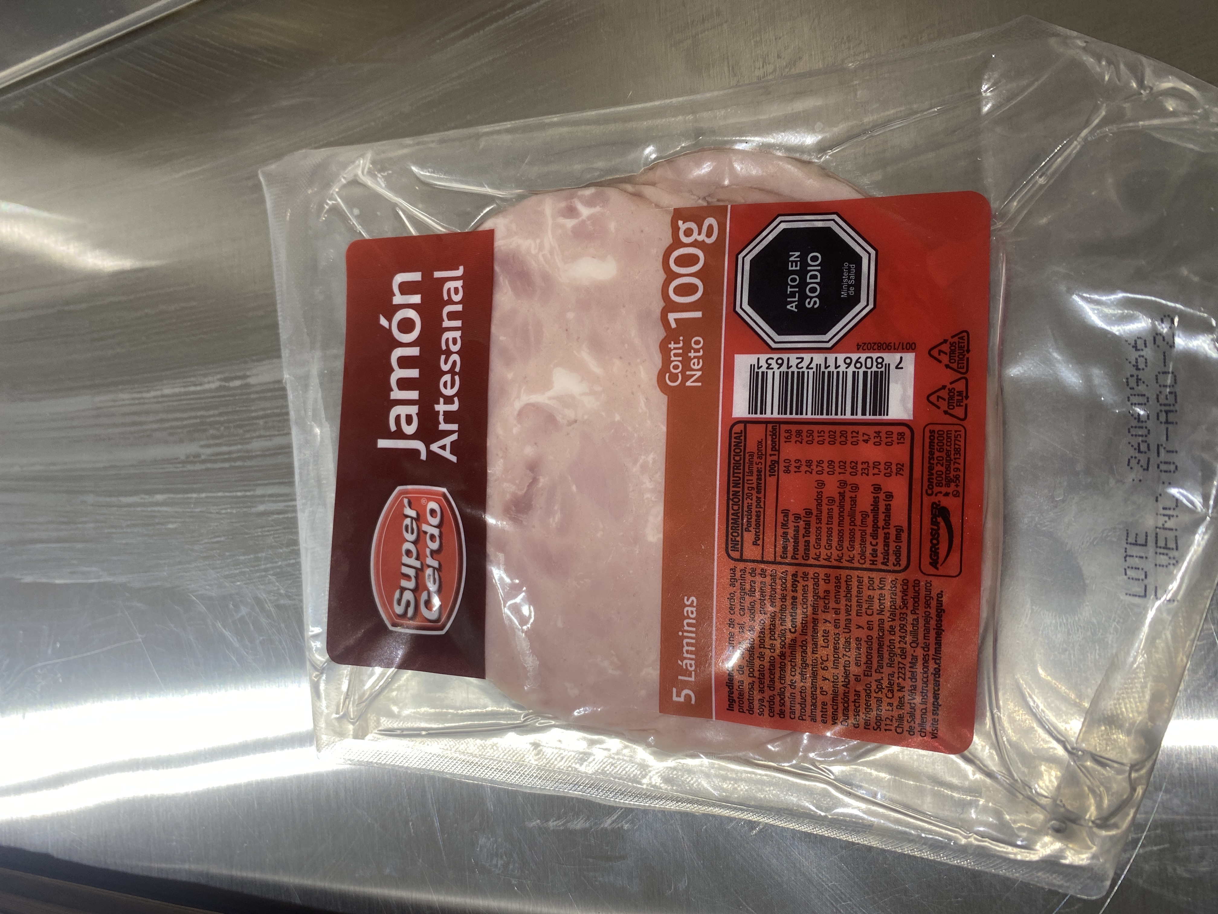 Jamon Artesanal Super Cerdo 100g