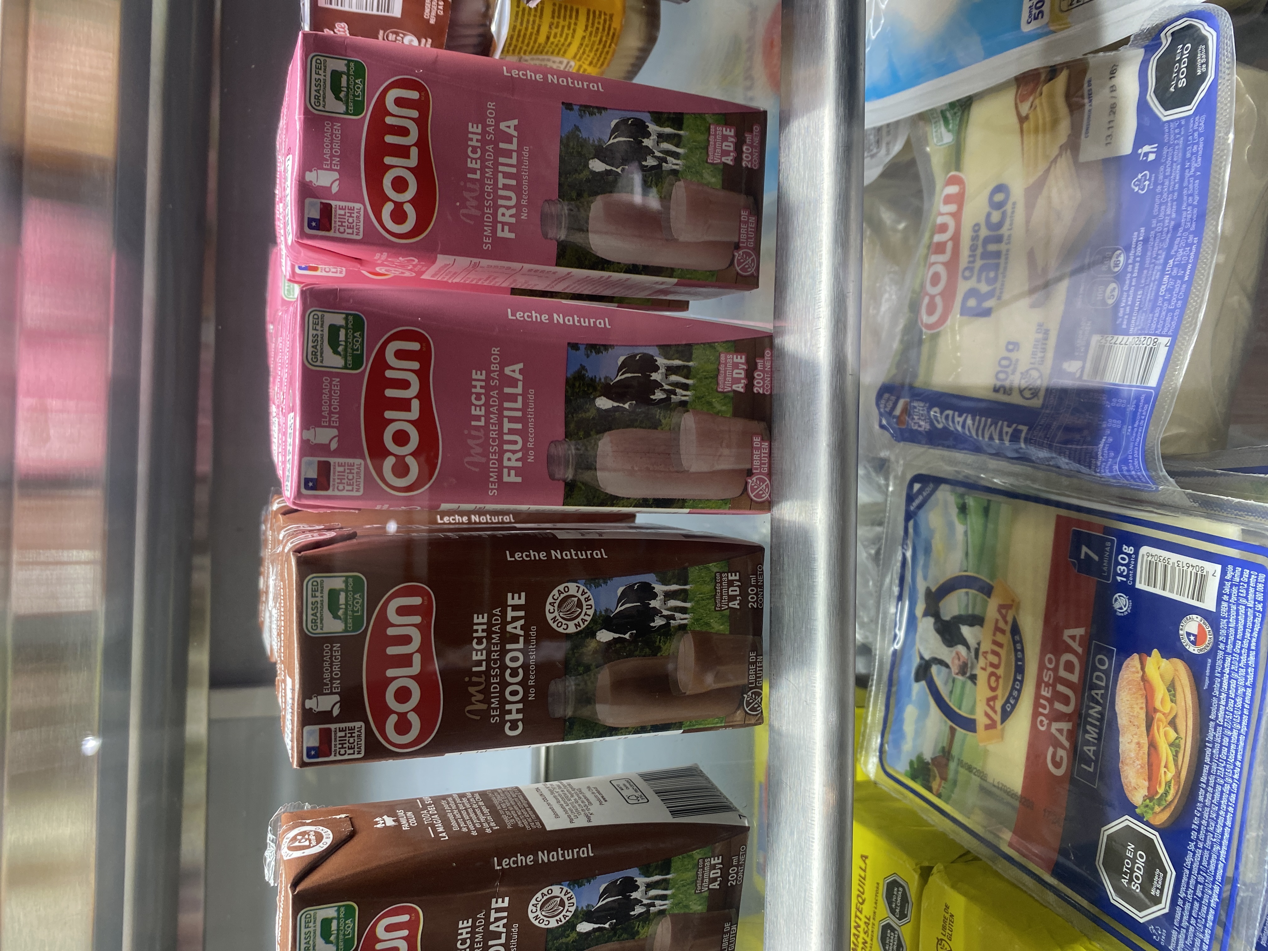 Leche Colun 200ml Chocolate/Frutilla