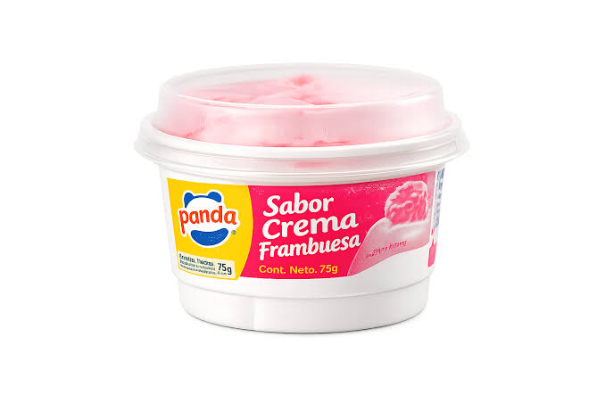 Helado Pote Crema Frambuesa
